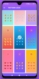اسکرین شات برنامه App Lock - Fingerprint, Pin and Pattern 4
