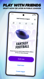 اسکرین شات 2 برنامه Yahoo Fantasy Football, Sports