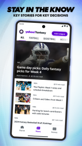 اسکرین شات برنامه Yahoo Fantasy Football, Sports 4