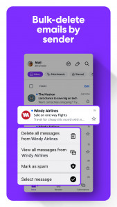 اسکرین شات برنامه yahoo mail 5