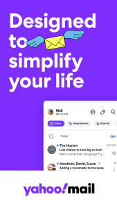 مدیریت ایمیل یاهو با برنامه