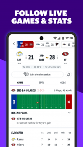 اسکرین شات برنامه Yahoo Sports: Scores & News 3