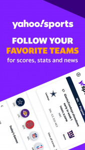 اسکرین شات برنامه Yahoo Sports: Scores & News 1
