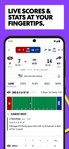 اسکرین شات 2 برنامه Yahoo Sports: Scores and News