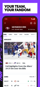 اسکرین شات 6 برنامه Yahoo Sports: Scores and News