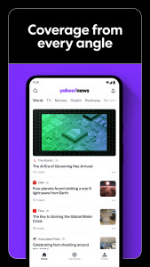 اسکرین شات 5 برنامه Yahoo News: Daily News For You