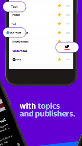 اسکرین شات برنامه Yahoo News: Breaking & Local 4