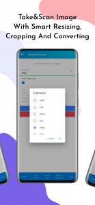 اسکرین شات برنامه Resize image & Convert photo 2