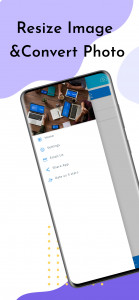 اسکرین شات 1 برنامه Resize image & Convert photo