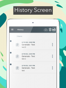 اسکرین شات 5 برنامه Barcode And QR Code Generator