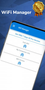 اسکرین شات 1 برنامه WiFi Map search&WiFi Analyzer