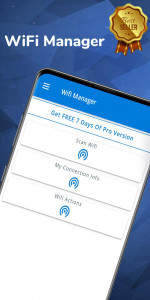 اسکرین شات برنامه WiFi Map search&WiFi Analyzer 1