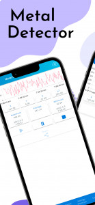 اسکرین شات 1 برنامه Metal Detector & Gold Finder