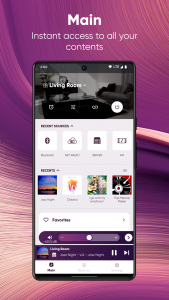 اسکرین شات 1 برنامه MusicCast Controller