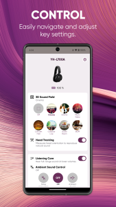 اسکرین شات 2 برنامه Headphone Control