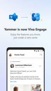 اسکرین شات 1 برنامه Viva Engage