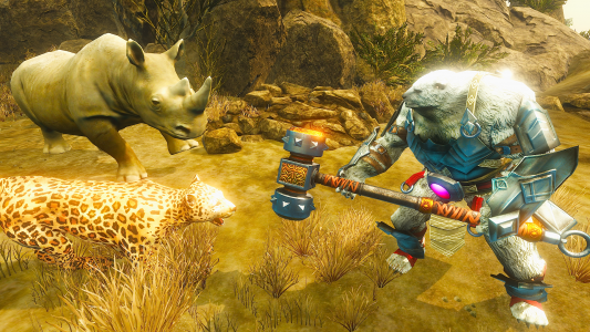 اسکرین شات 1 بازی Bear Warrior Simulator