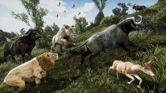 اسکرین شات 1 بازی Ultimate Buffalo Simulator