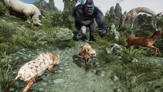اسکرین شات 3 بازی Ultimate Hyena Simulator