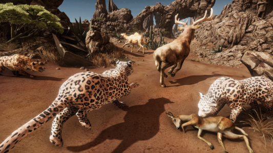 اسکرین شات 1 بازی Ultimate Leopard Simulator