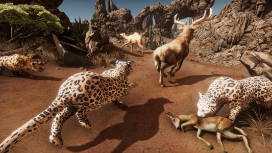 اسکرین شات بازی Ultimate Leopard Simulator 1