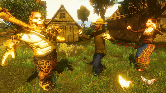 اسکرین شات 4 بازی Savage Ogre Simulator