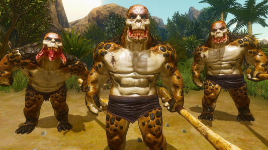 اسکرین شات بازی Savage Ogre Simulator 3