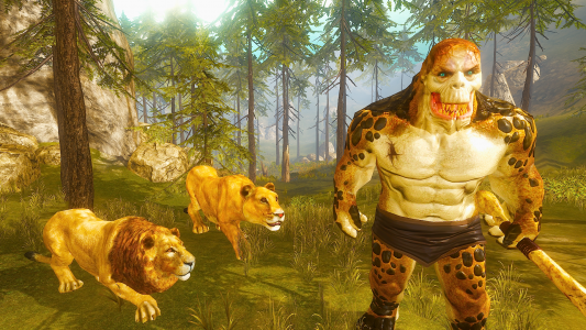 اسکرین شات 1 بازی Savage Ogre Simulator