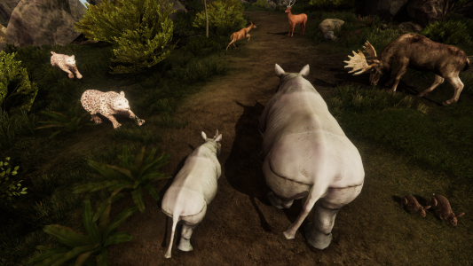اسکرین شات 2 بازی Ultimate Rhino Simulator