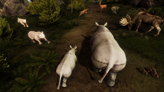 اسکرین شات بازی Ultimate Rhino Simulator 2