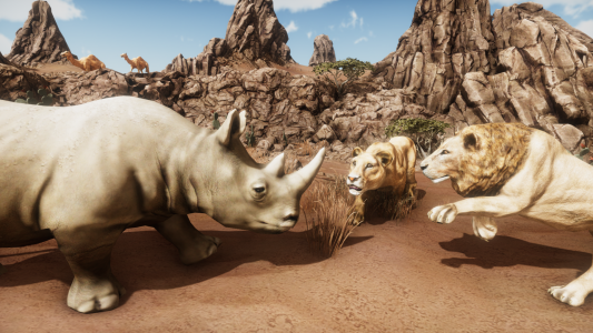 اسکرین شات 3 بازی Ultimate Rhino Simulator