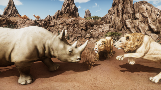 اسکرین شات بازی Ultimate Rhino Simulator 3