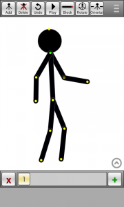 اسکرین شات برنامه Stickman Animator 1