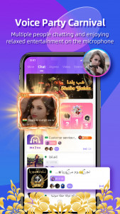 اسکرین شات برنامه Mr7ba - Chat Room & Live 1