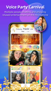 اسکرین شات 1 برنامه Mr7ba - Chat Room & Live