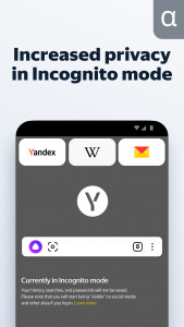 اسکرین شات برنامه Yandex Browser (alpha) 5