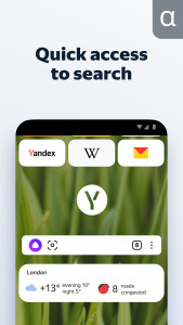 اسکرین شات برنامه Yandex Browser (alpha) 1