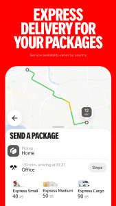اسکرین شات 5 برنامه Yango: taxi, food, delivery