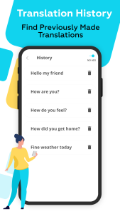 اسکرین شات 5 برنامه Voice Translator All Languages