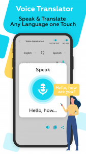 اسکرین شات برنامه Voice Translator All Languages 2