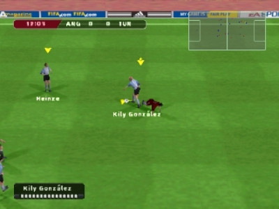 اسکرین شات بازی فیفا 2005 (دونفره) 5