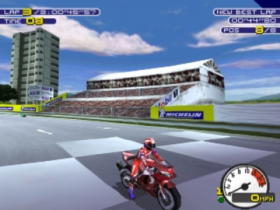 اسکرین شات بازی مسابقات موتورسواری2 2