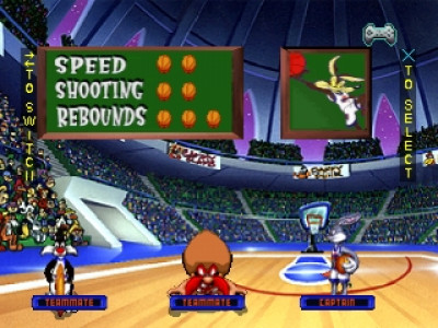 اسکرین شات بازی بسکتبال لونی تونز و مایکل جردن (دونفره) 7