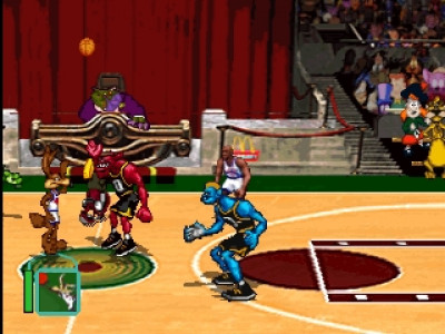 اسکرین شات بازی بسکتبال لونی تونز و مایکل جردن (دونفره) 5