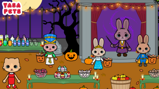 اسکرین شات 5 بازی Yasa Pets Halloween