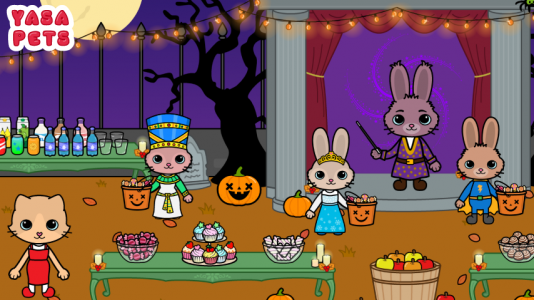 اسکرین شات بازی Yasa Pets Halloween 5
