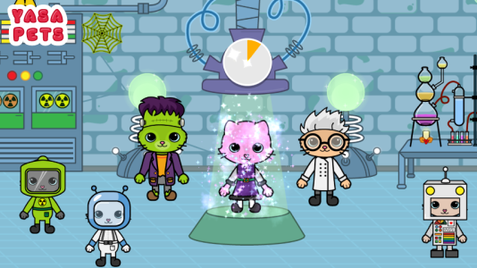 اسکرین شات 3 بازی Yasa Pets Halloween