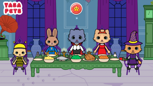 اسکرین شات بازی Yasa Pets Halloween 4