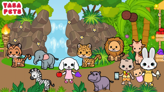 اسکرین شات بازی Yasa Pets Island 4