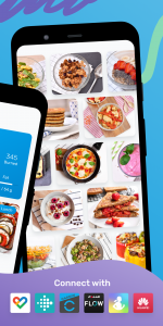 اسکرین شات 2 برنامه YAZIO Food & Calorie Counter